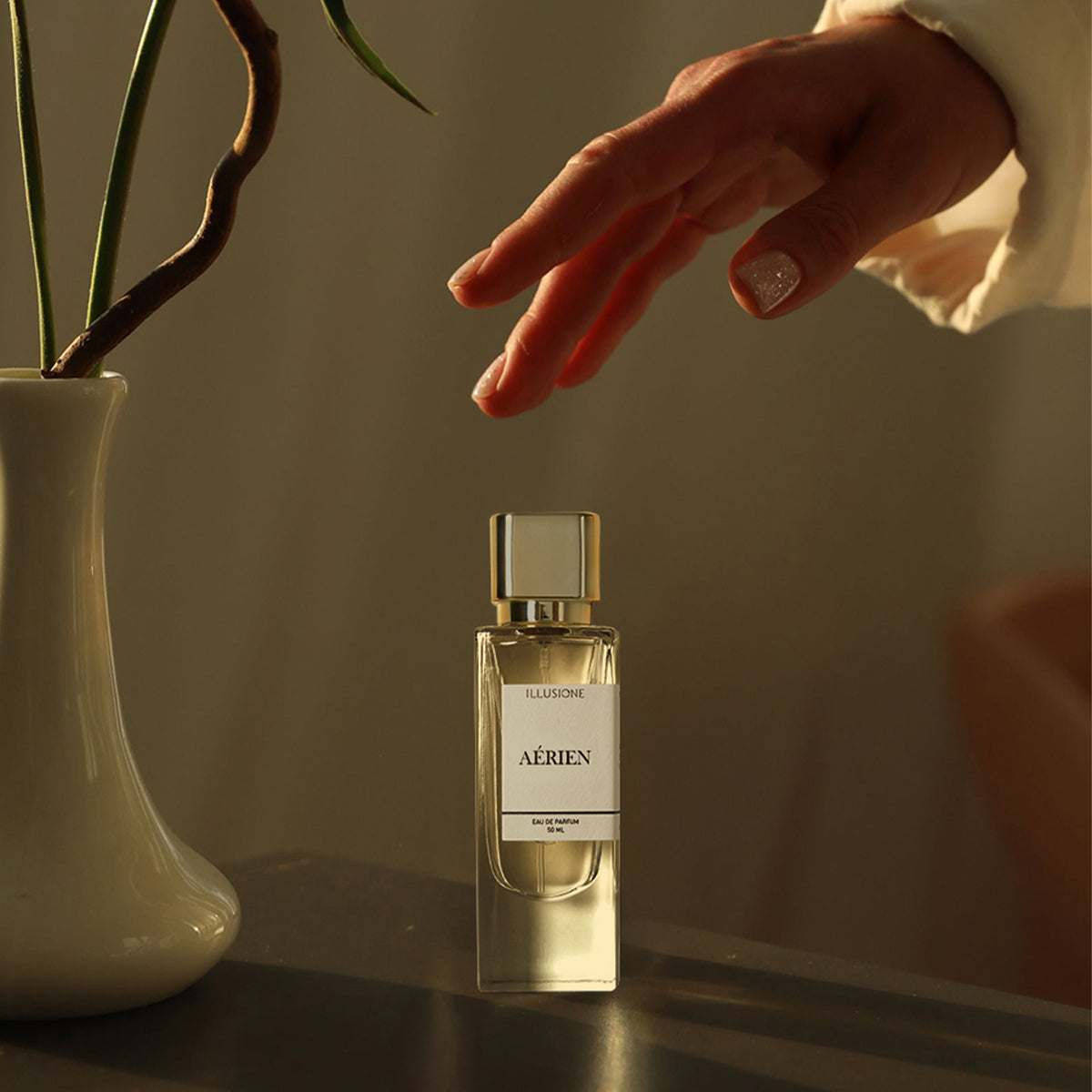 Aérien Edp Kadın Parfüm 50ml | Çiçeksi-Pudralı-Misk | Melek Otu, Sümbülteber, Amber, Vanilya