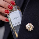 Ambre Edp Kadın Parfüm 50ml | Amber - Paçuli - Gül | Bergamot, Sedir, Karanfil, Vetiver