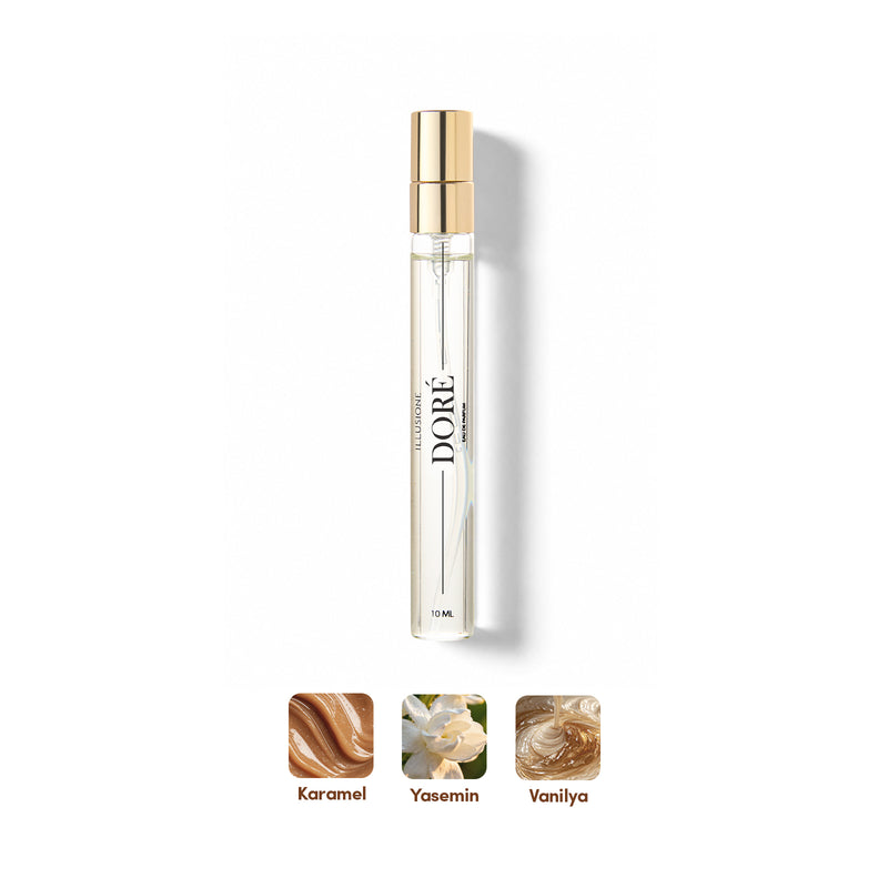 Doré EDP Kadın Parfüm 10ml | Seyahat Boy | Tatlı - Gurme - Çiçeksi