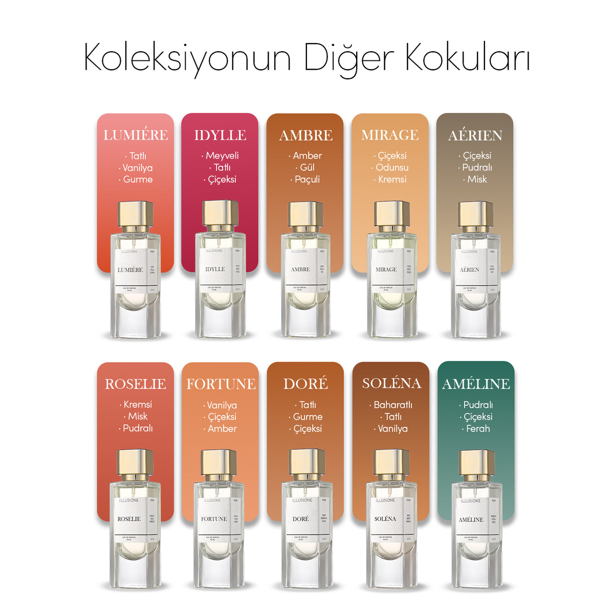 Lumière Edp Kadın Parfüm 50ml | Tatlı - Vanilya - Gurme | Narenciye, Müge, Orkide, Misk